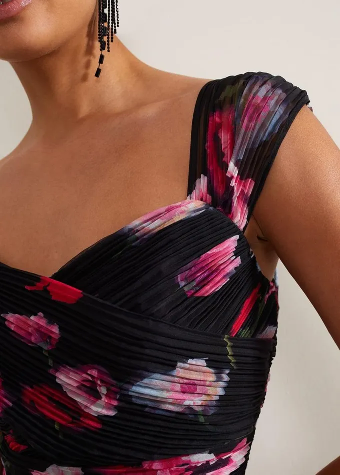 Phase Eight Gretal Floral Maxi Dress Multicoloured Women Dresses
