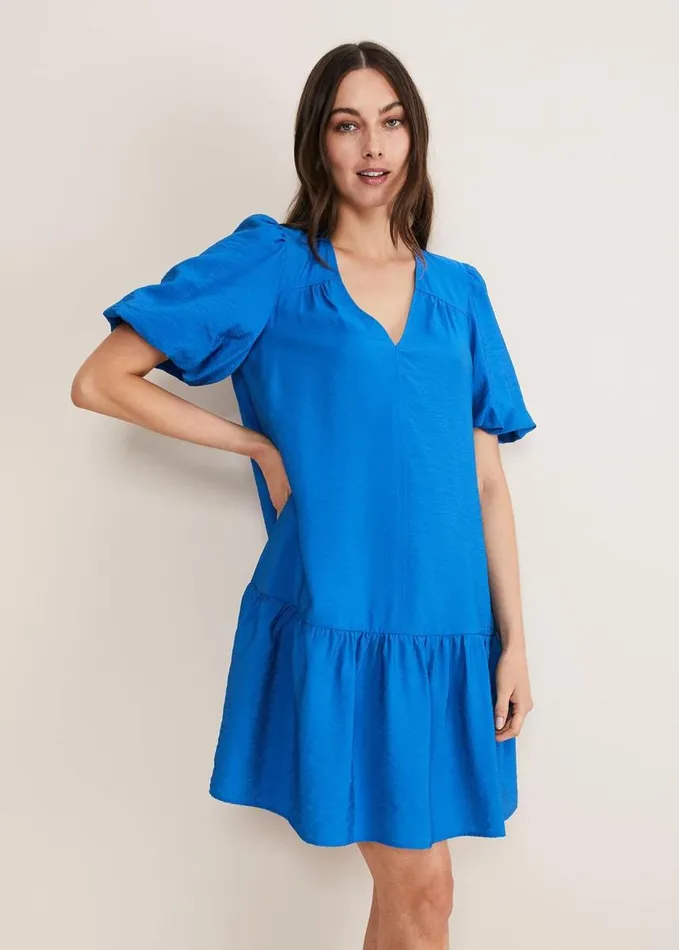 Phase Eight Ive Dress Cobalt Women Dresses