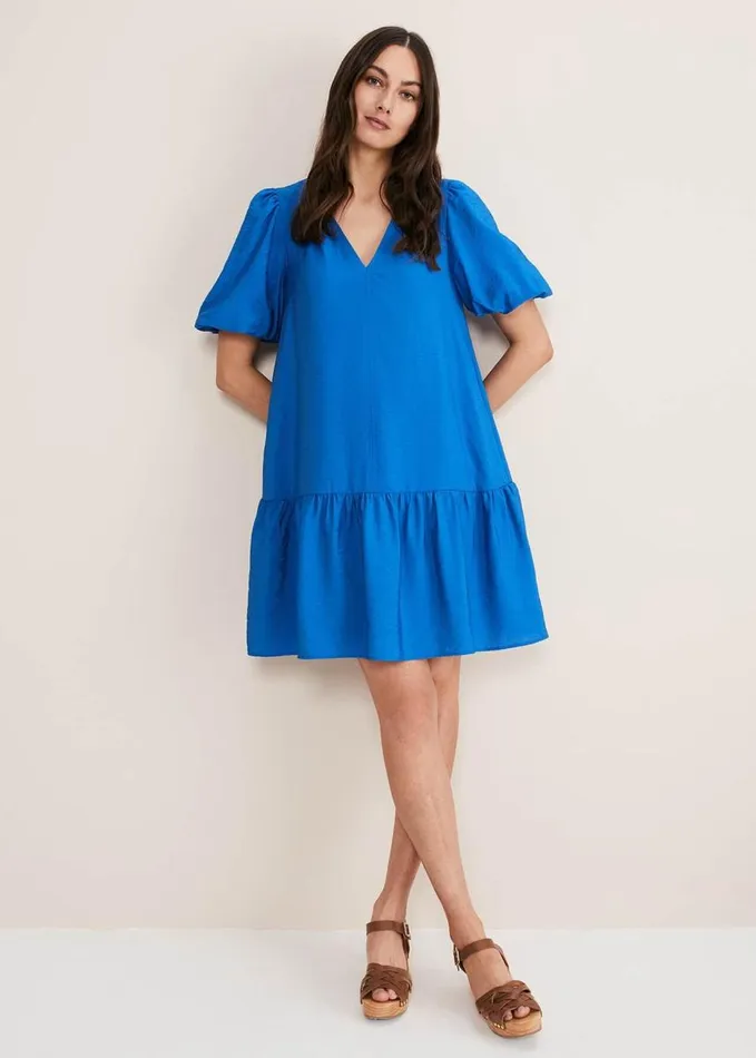 Phase Eight Ive Dress Cobalt Women Dresses