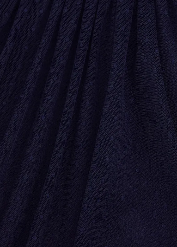Phase Eight Jasmine Tulle Fit And Flare Dress Navy Women Dresses