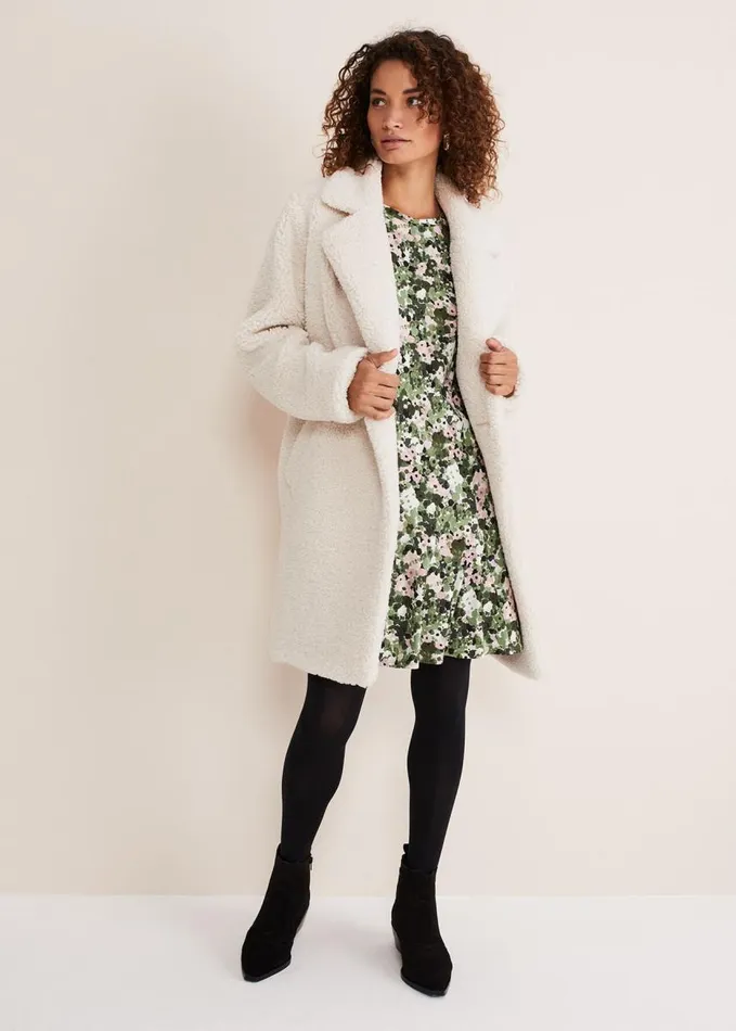 Phase Eight Jolee Printed Jersey Dress Green Multi Women Dresses