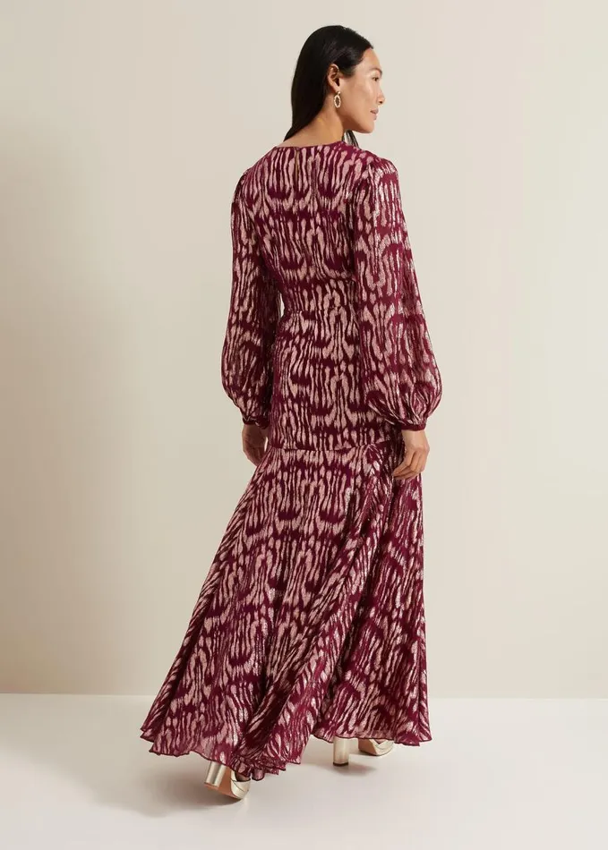 Phase Eight Joon Pink Shimmer Dress Pink Women Dresses