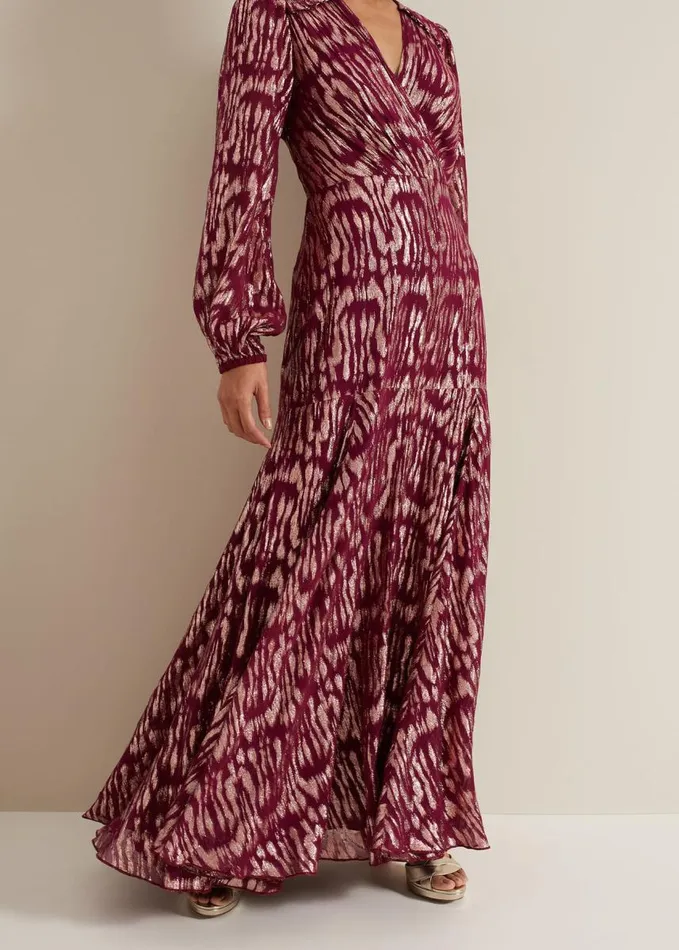 Phase Eight Joon Pink Shimmer Dress Pink Women Dresses