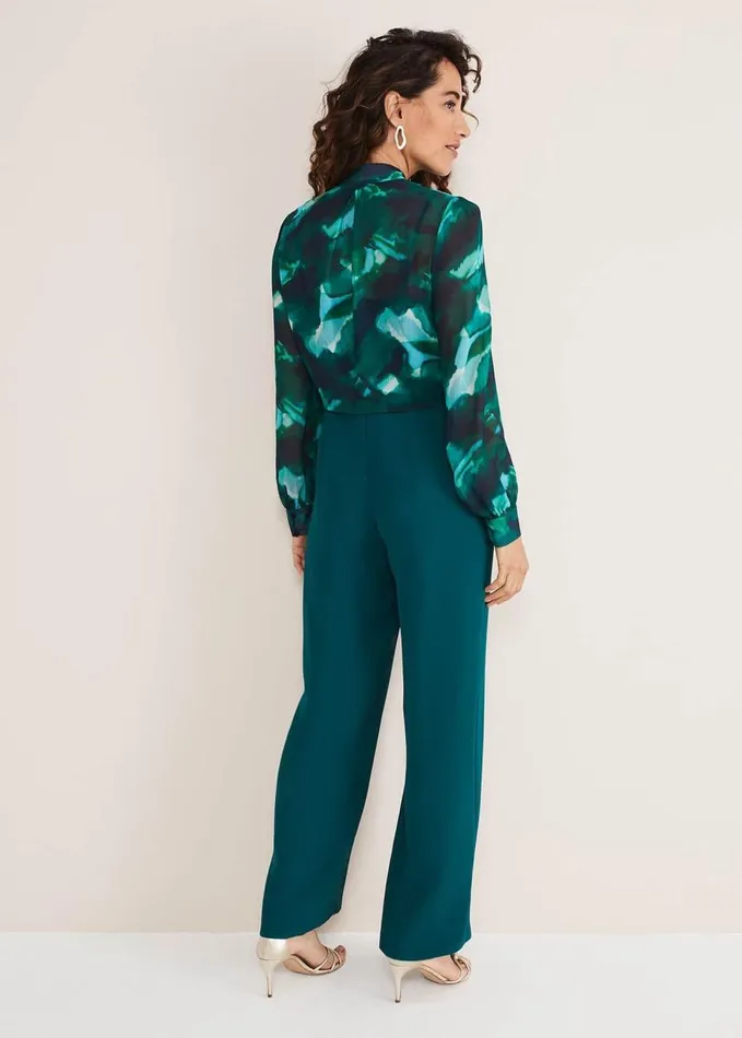 Phase Eight Lexi Print Jumpsuit Multicoloured Women Dresses