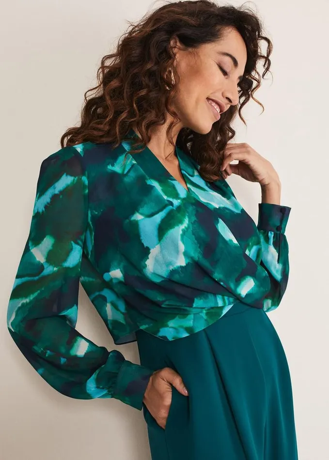 Phase Eight Lexi Print Jumpsuit Multicoloured Women Dresses