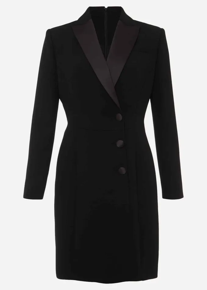 Phase Eight Lolicia Tuxedo Dress Black Women Dresses