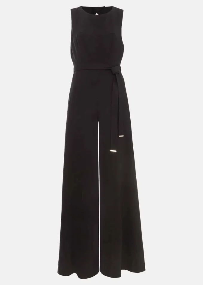 Phase Eight Marta Black Culotte Jumpsuit Black Women Dresses