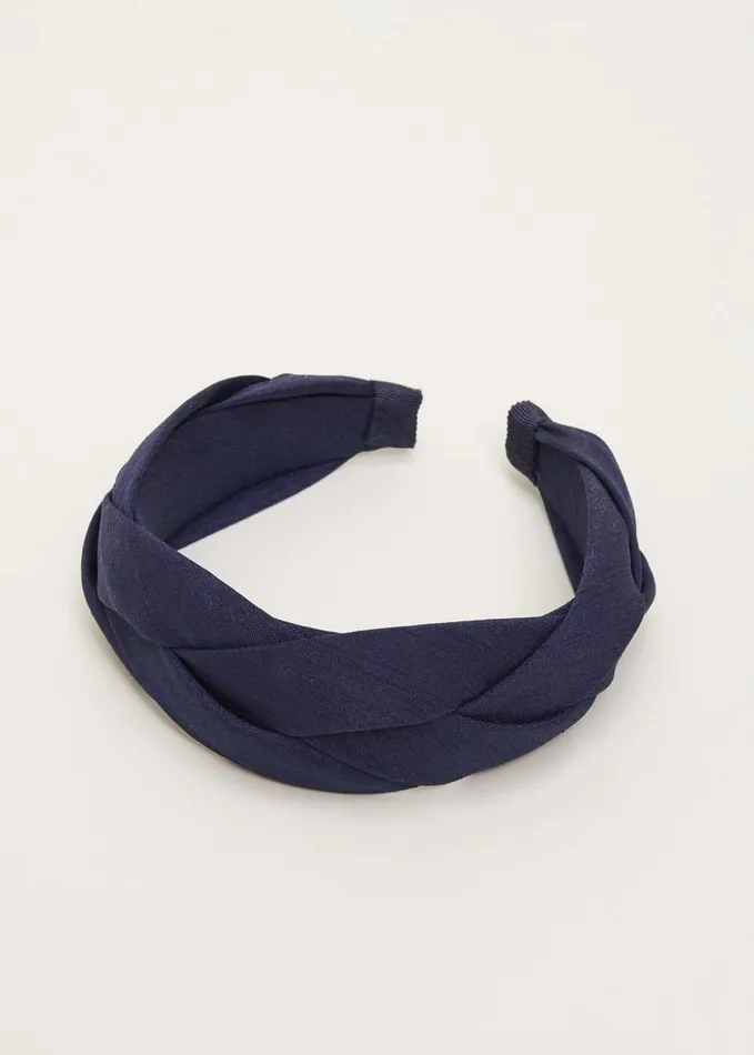 Phase Eight Navy Plaited Headband French Navy Women Fascinators and Hats