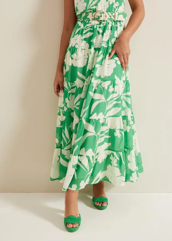 Phase Eight Petite Kara Print Maxi Dress Multicoloured Women Dresses