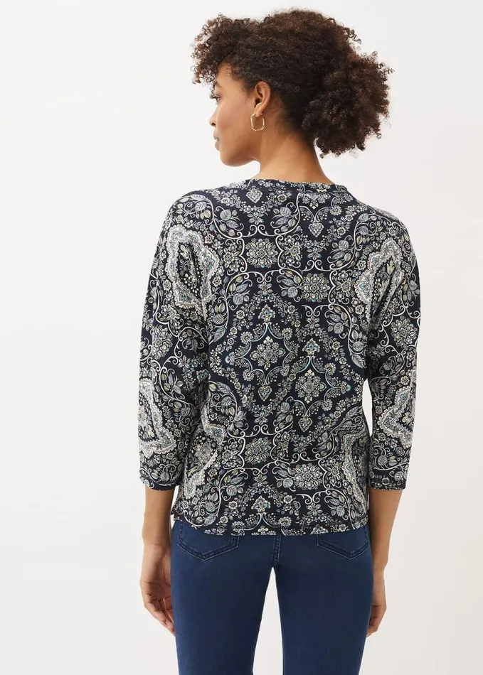 Phase Eight Polly Paisley Print Top Multicoloured Women Tops and TShirts