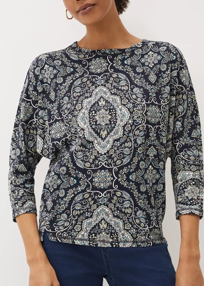 Phase Eight Polly Paisley Print Top Multicoloured Women Tops and TShirts