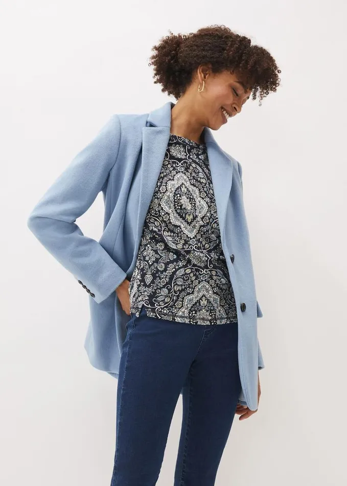 Phase Eight Polly Paisley Print Top Multicoloured Women Tops and TShirts