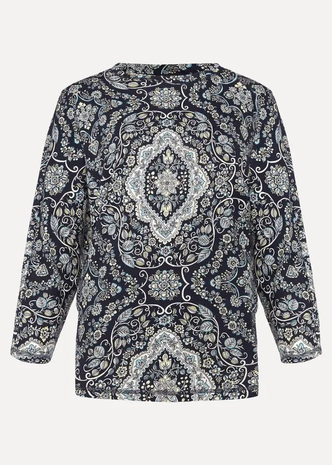 Phase Eight Polly Paisley Print Top Multicoloured Women Tops and TShirts