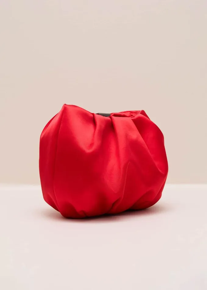 Phase Eight Red Satin Bag Red Women Bags and Clutches