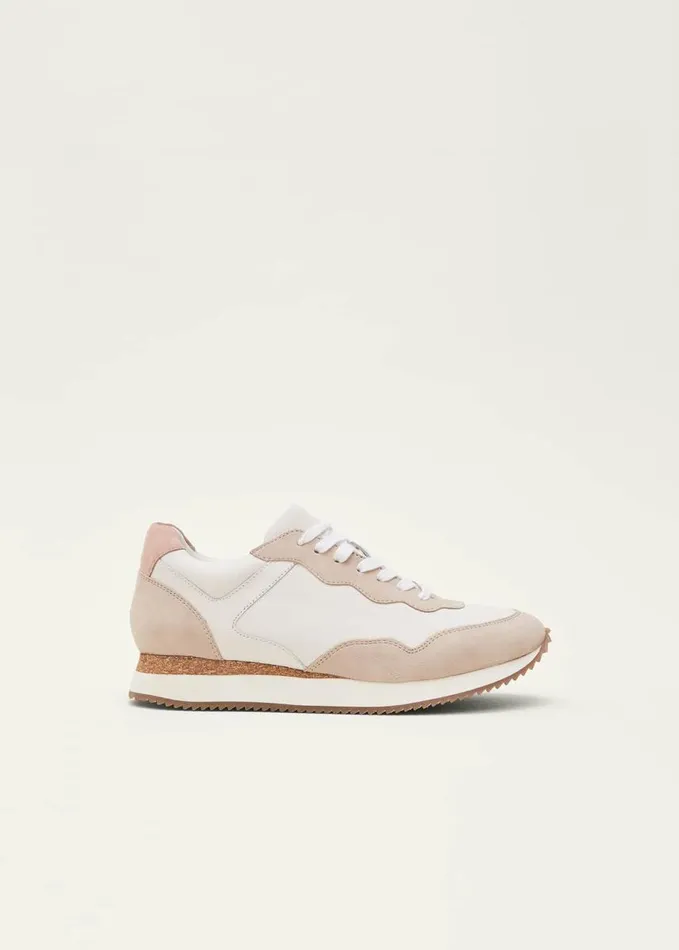 Phase Eight Runner Trainer Beige Women Flats
