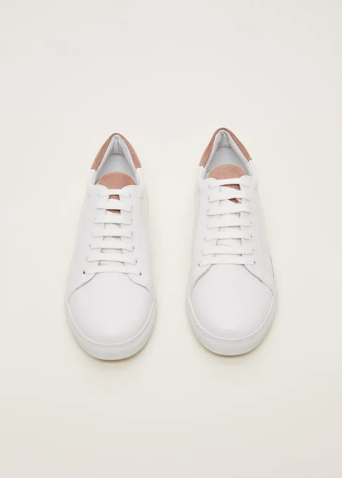 Phase Eight Tab Trainer White Women Trainers