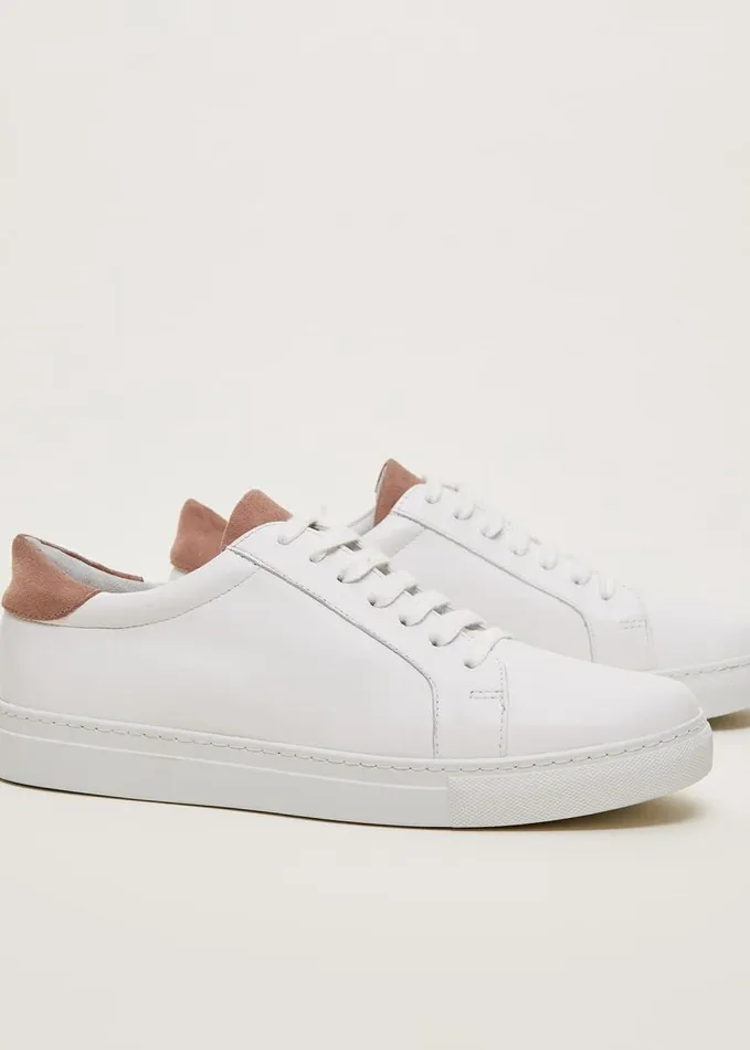 Phase Eight Tab Trainer White Women Trainers