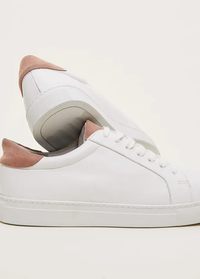 Phase Eight Tab Trainer White Women Trainers