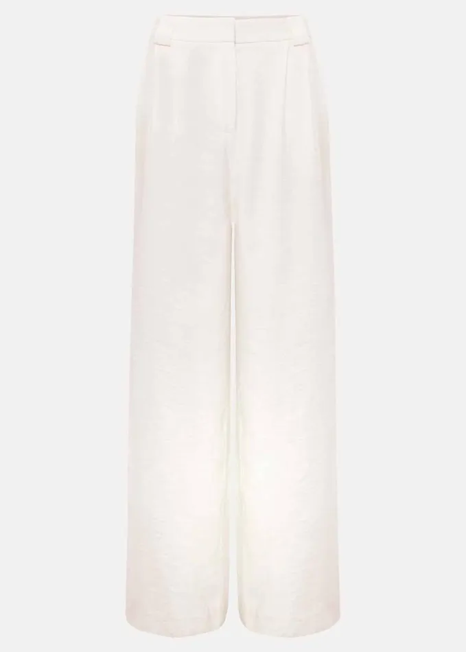 Phase Eight Tyla White Wide Leg Trousers White Women Trousers