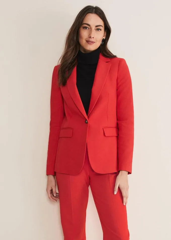 Phase Eight Ulrica Red Blazer Red Women Jackets