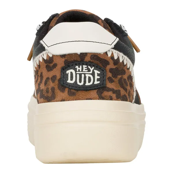 Platforms Hudson Lift Luxe BlackLeopard heydude Apparel