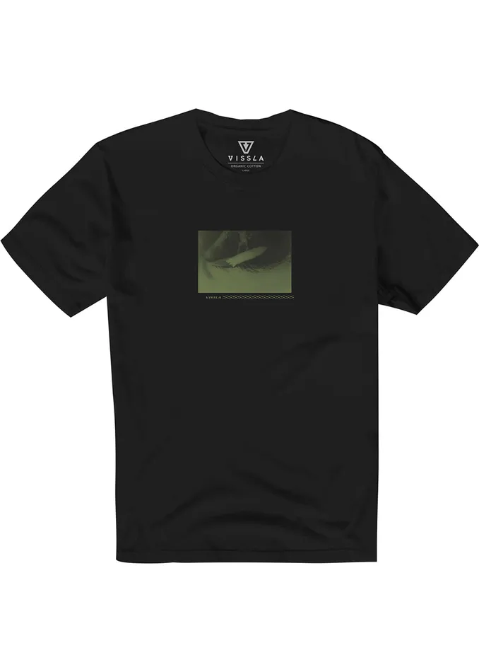 Premium Tees Derrick Disney From Below Premium Tee Black Vissla Men