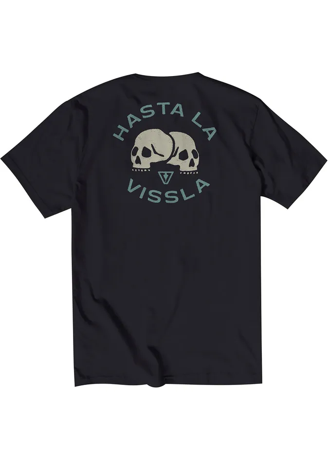 Premium Tees Vissla Men Hasta La Vissla Organic Pkt Tee Phantom