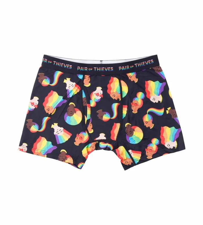 Pride Superfit Boxer Briefs Black Underwear 1 Pack 1063300001 Men Pair Of Thieves Boxer Briefs