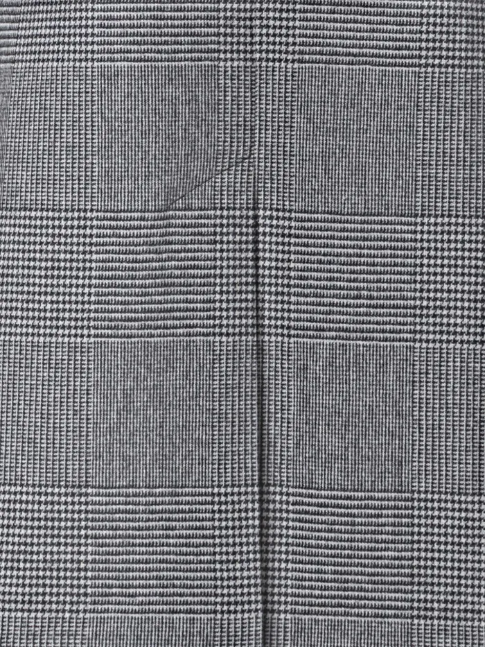 Prince Of Wales Checked Jacket In Wool Cashmere Blackecru Women Akris Jackets