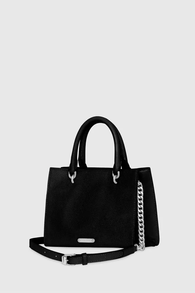 Rebecca Minkoff Amour Mini Tote Black Women Tote Bags