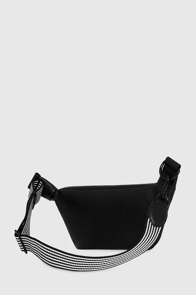 Rebecca Minkoff Bree Belt Bag With Webbing Black Women Belt Bags