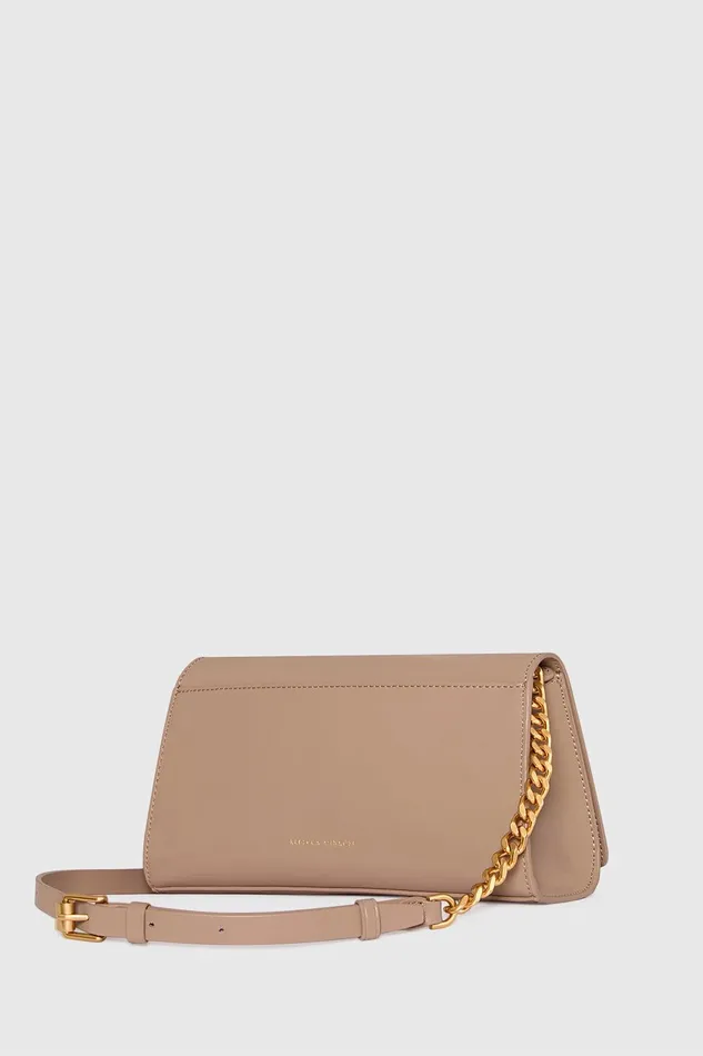 Rebecca Minkoff Curb Link Crossbody Blushing Women Crossbody Bags