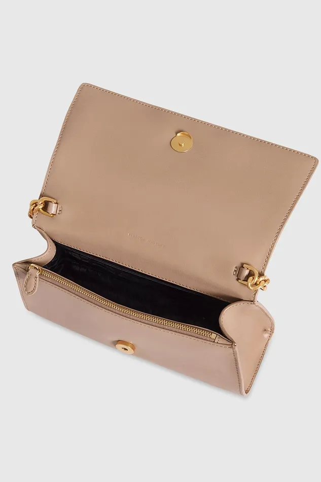Rebecca Minkoff Curb Link Crossbody Blushing Women Crossbody Bags