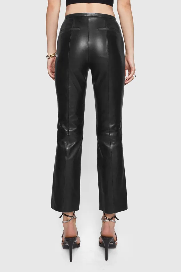 Rebecca Minkoff Madelyn Pants Black Women Leather