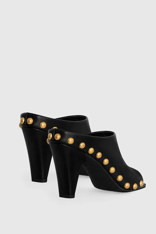 Rebecca Minkoff Milan Stud Mule Black Women