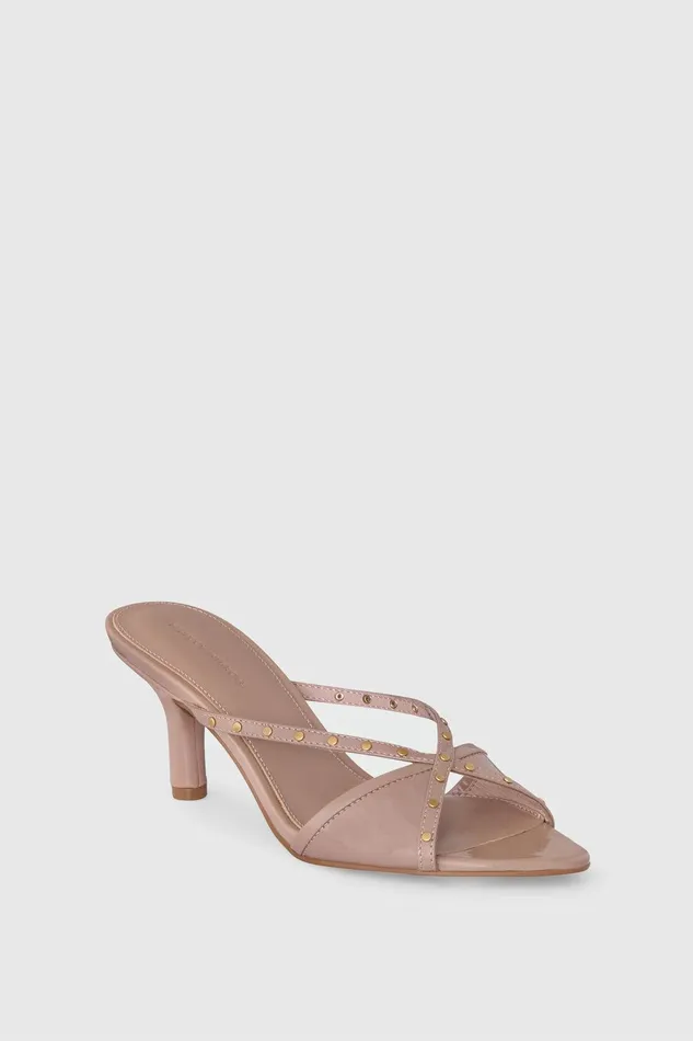 Rebecca Minkoff Studded Slide Blushing Women