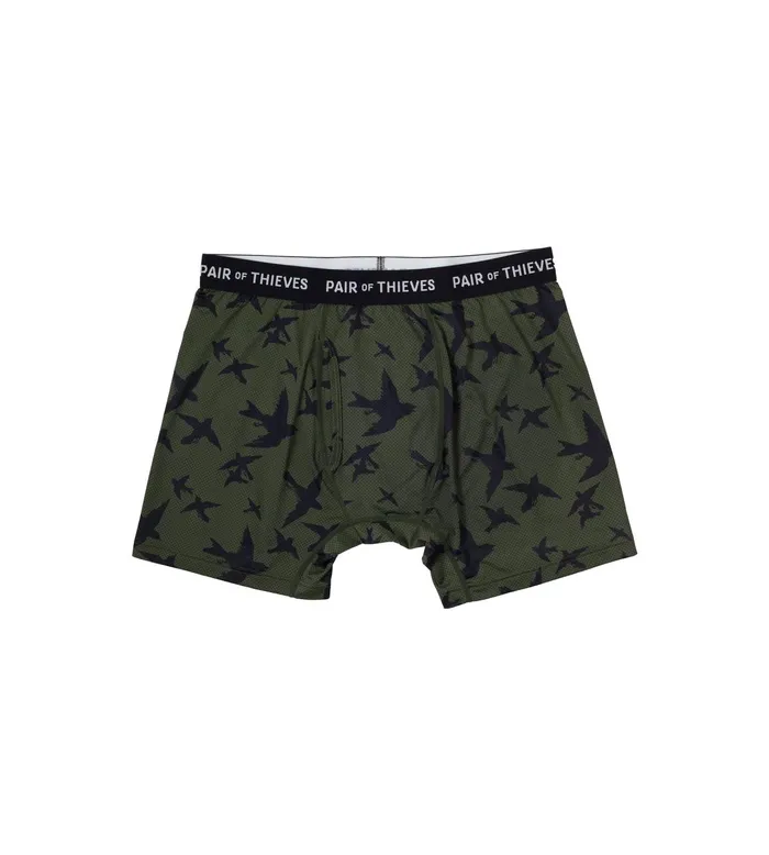 RFE SF BOXER BRIEF 2PK GREENBLACK Men Pair Of Thieves Boxer Briefs