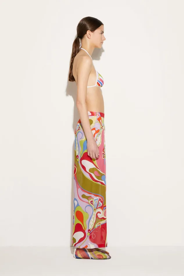 Sarong Women PUCCI OrchideePrint Wrap Skirt