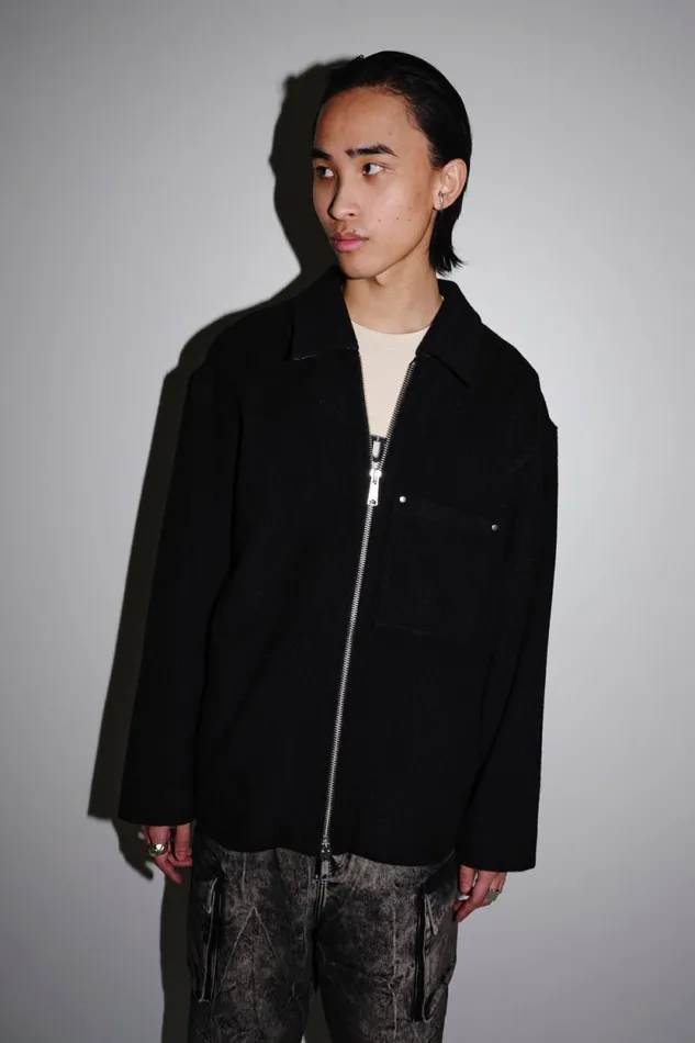 Saywer 8211 Black Men Won Hundred Coats and Jackets