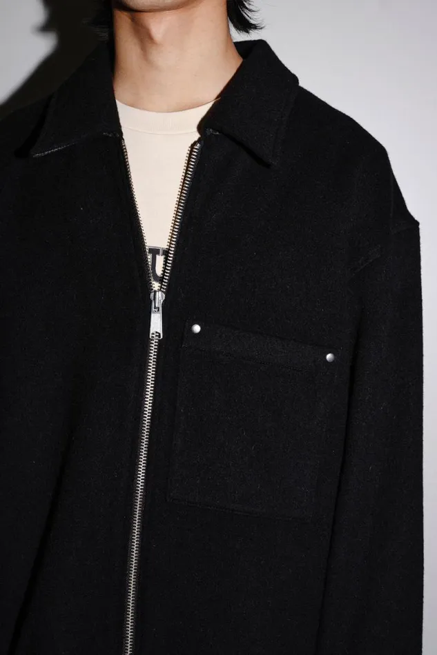 Saywer 8211 Black Men Won Hundred Coats and Jackets