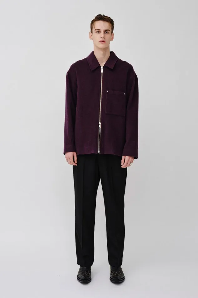 Saywer 8211 Patrician Purple Men Won Hundred Coats and Jackets