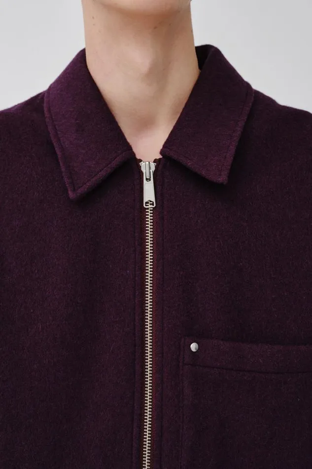 Saywer 8211 Patrician Purple Men Won Hundred Coats and Jackets