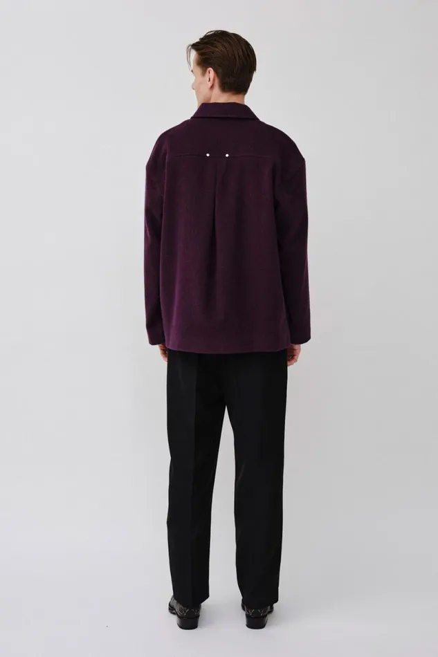 Saywer 8211 Patrician Purple Men Won Hundred Coats and Jackets