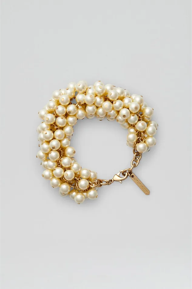 Scanlan Theodore Jewelry Women GLASS PEARL BRACELET PEARL