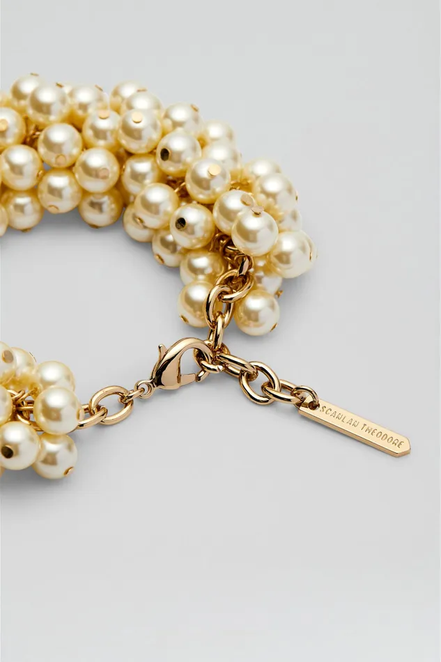 Scanlan Theodore Jewelry Women GLASS PEARL BRACELET PEARL