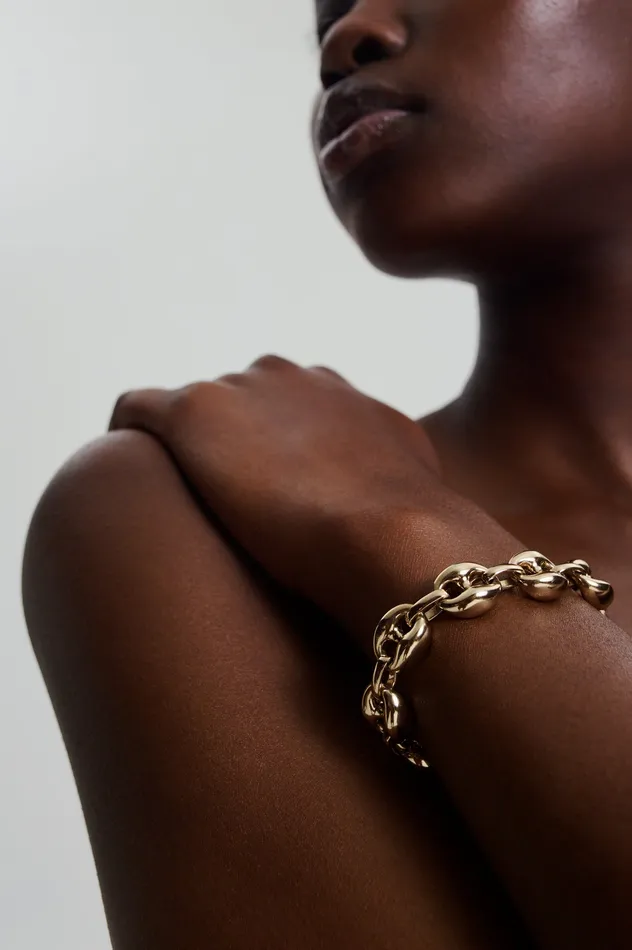 Scanlan Theodore Jewelry Women MARINE LINK CHAIN BRACELET LIGHTGOLD