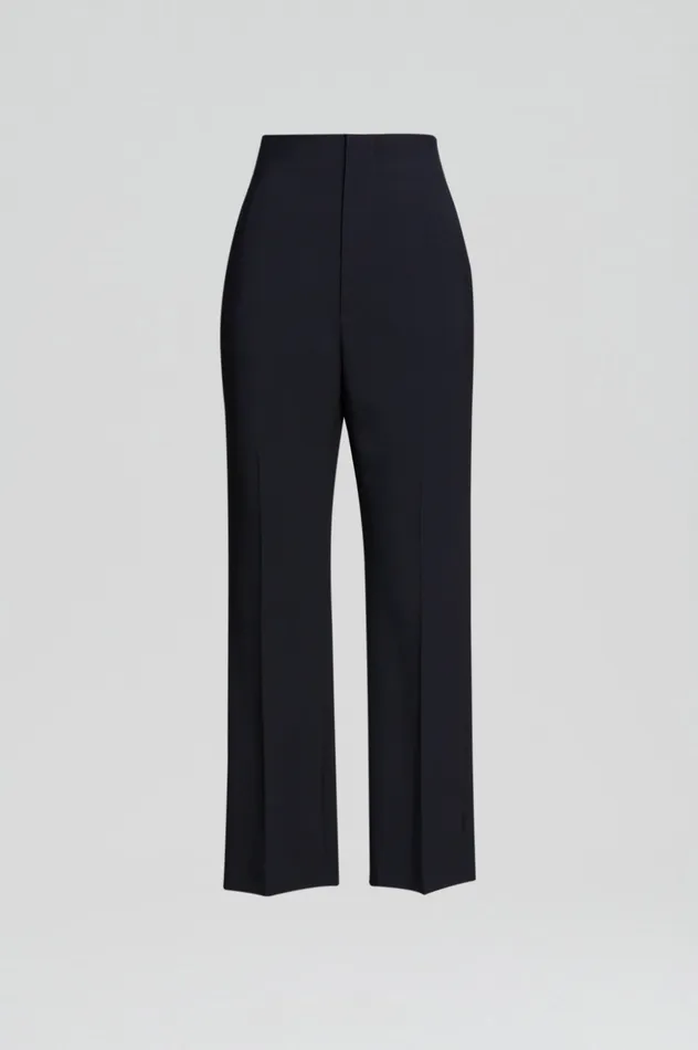 Scanlan Theodore TAILORED SLIM CROP TROUSER NAVY Women Trousers Scanlan Theodore TAILORED SLIM CROP TROUSER NAVY Women Trousers