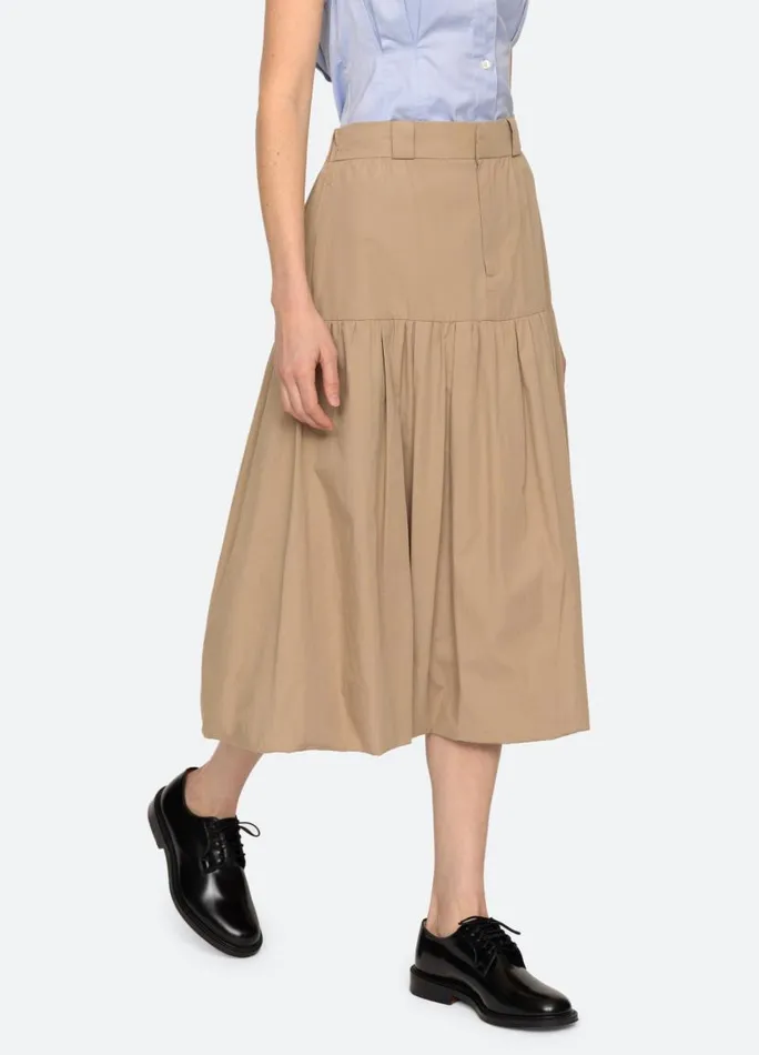 Sea New York Bottoms Women Belle Bubble Skirt Khaki