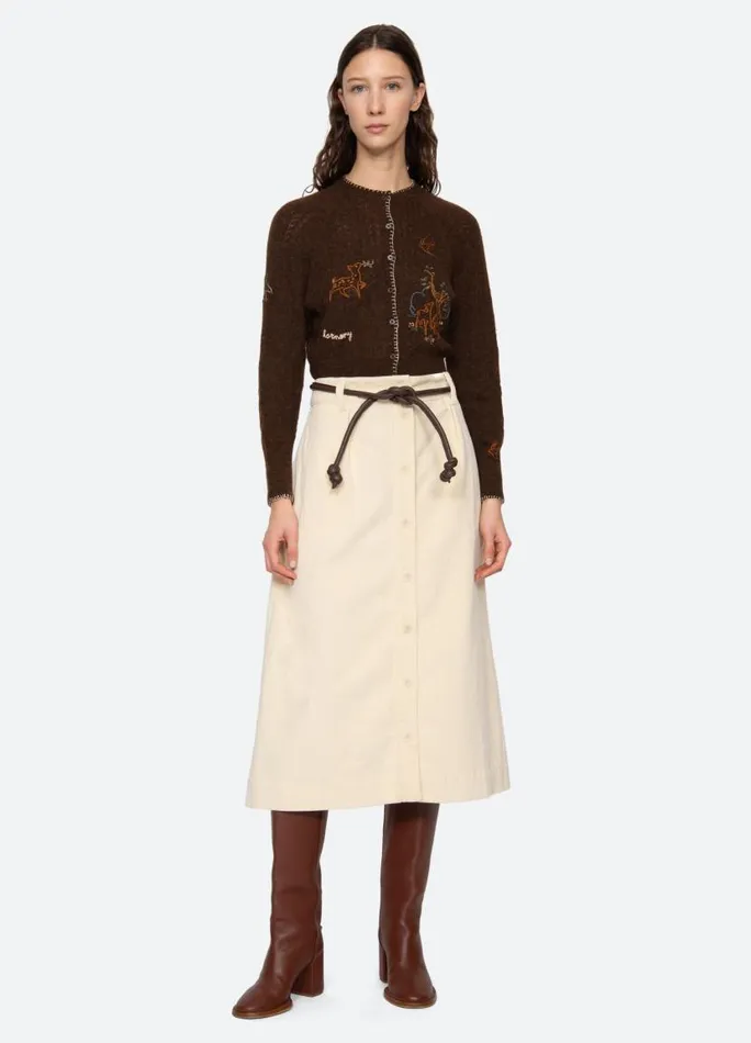 Sea New York Bottoms Women Carine Skirt Blue