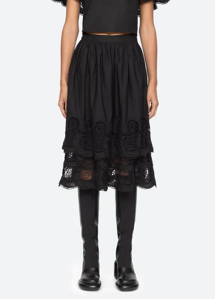 Sea New York Bottoms Women Drea Skirt Black